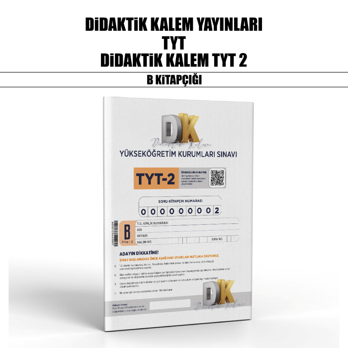 DİDAKTİK KALEM TYT SNV 2-B - 25-26